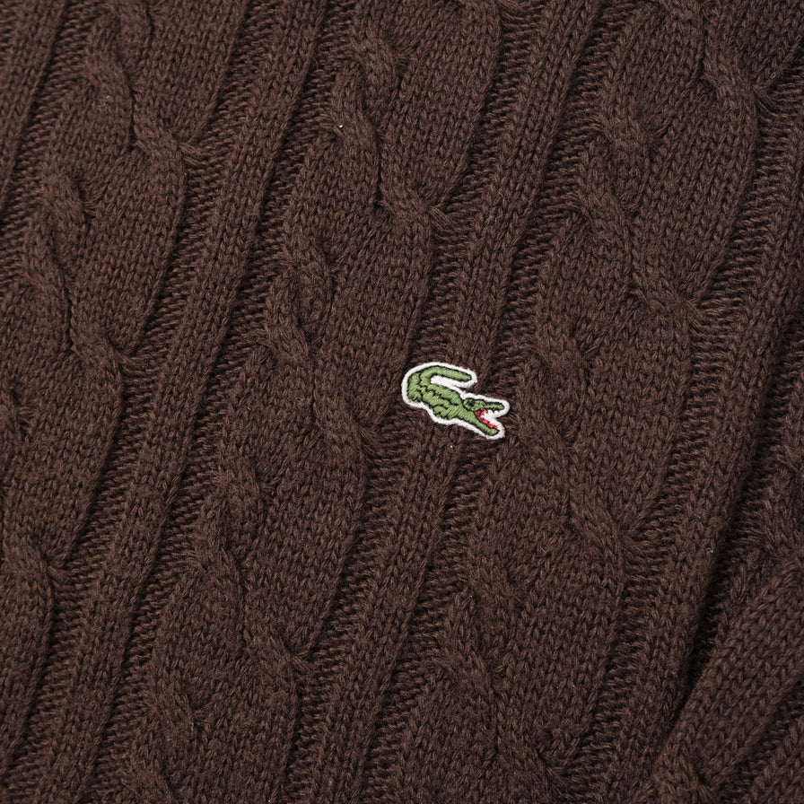 Vintage Lacoste Knit Sweater XLarge
