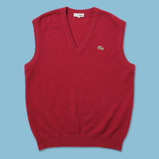 Vintage Lacoste Knit Vest Large