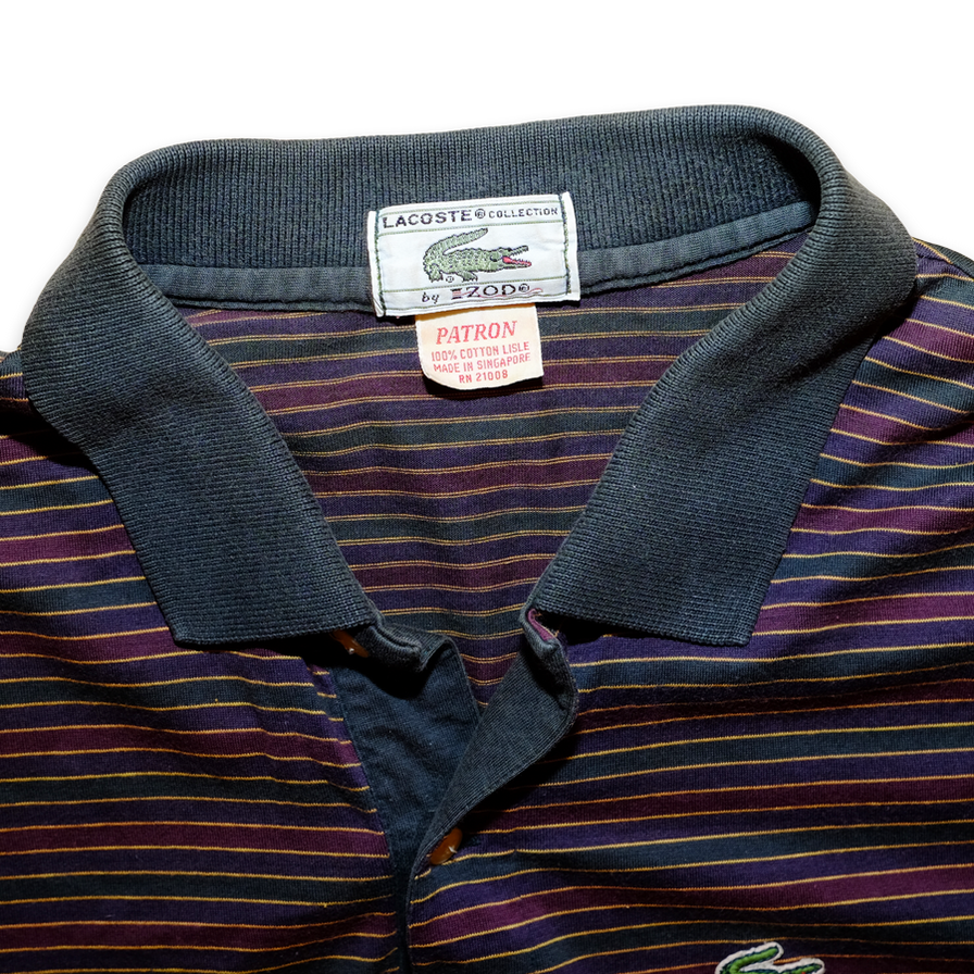 Womens Vintage Izod Lacoste Polo Shirt Medium / Large - Double Double Vintage