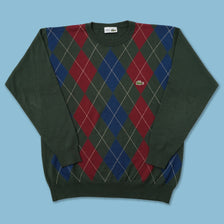 Vintage Lacoste Knit Sweater Large
