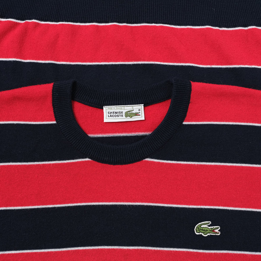 Vintage Lacoste Knit Sweater Large