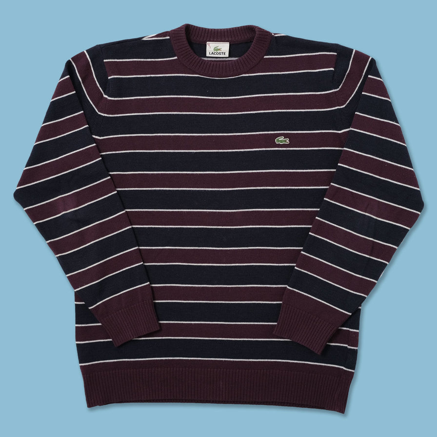 Vintage Lacoste Knit Sweater Medium
