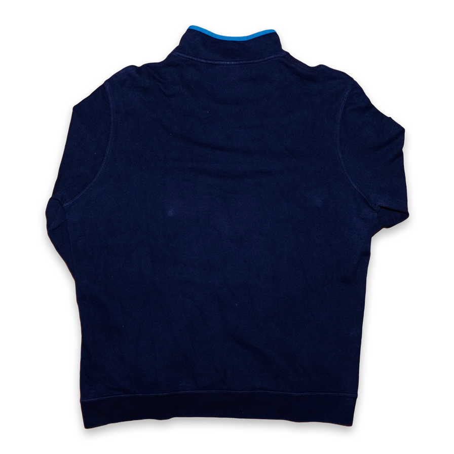 Lacoste Q-Zip Sweatshirt Large - Double Double Vintage