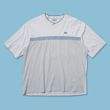 Vintage Lacoste V-Neck T-Shirt Large / XLarge