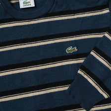 Vintage Women's Lacoste Striped Sweater Small