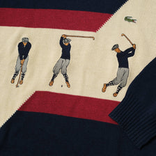 Vintage Lacoste Knit Sweater Large