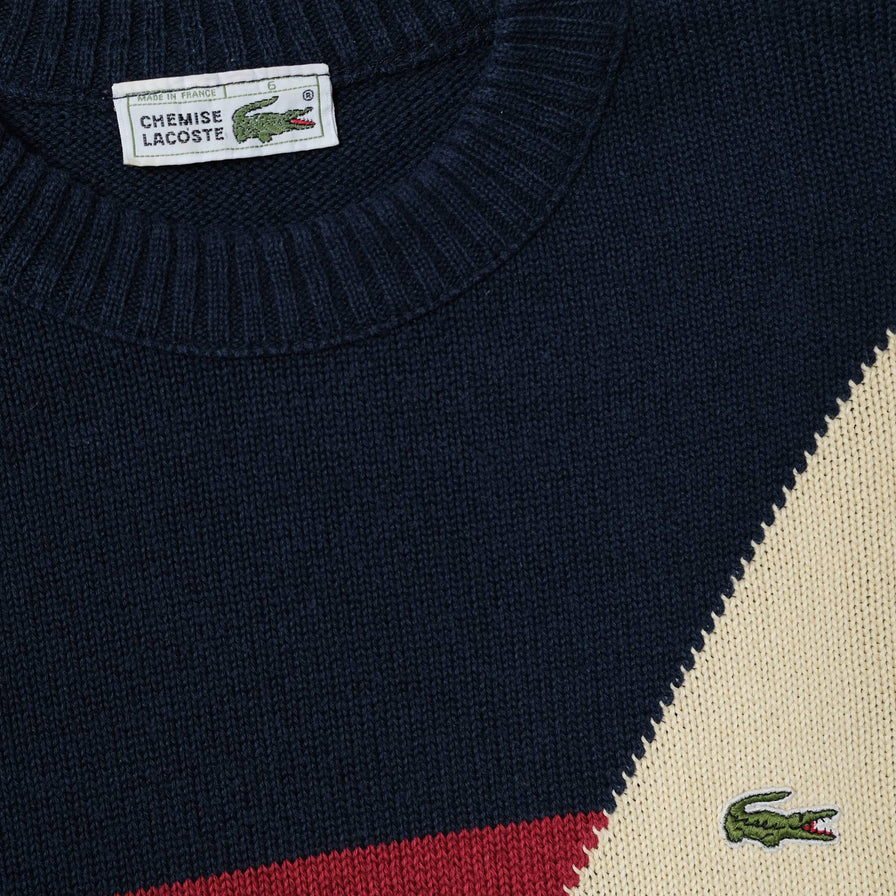 Vintage Lacoste Knit Sweater Large