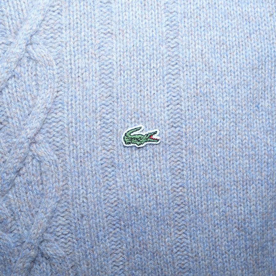 Vintage Lacoste Knit Sweatshirt Small - Double Double Vintage