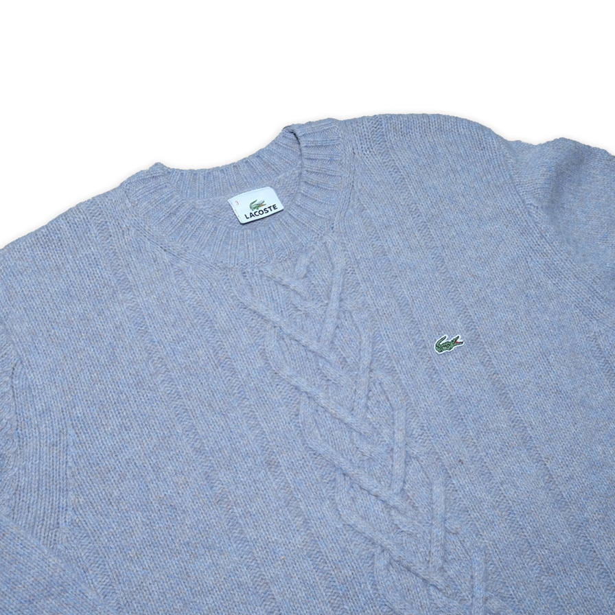 Vintage Lacoste Knit Sweatshirt Small - Double Double Vintage
