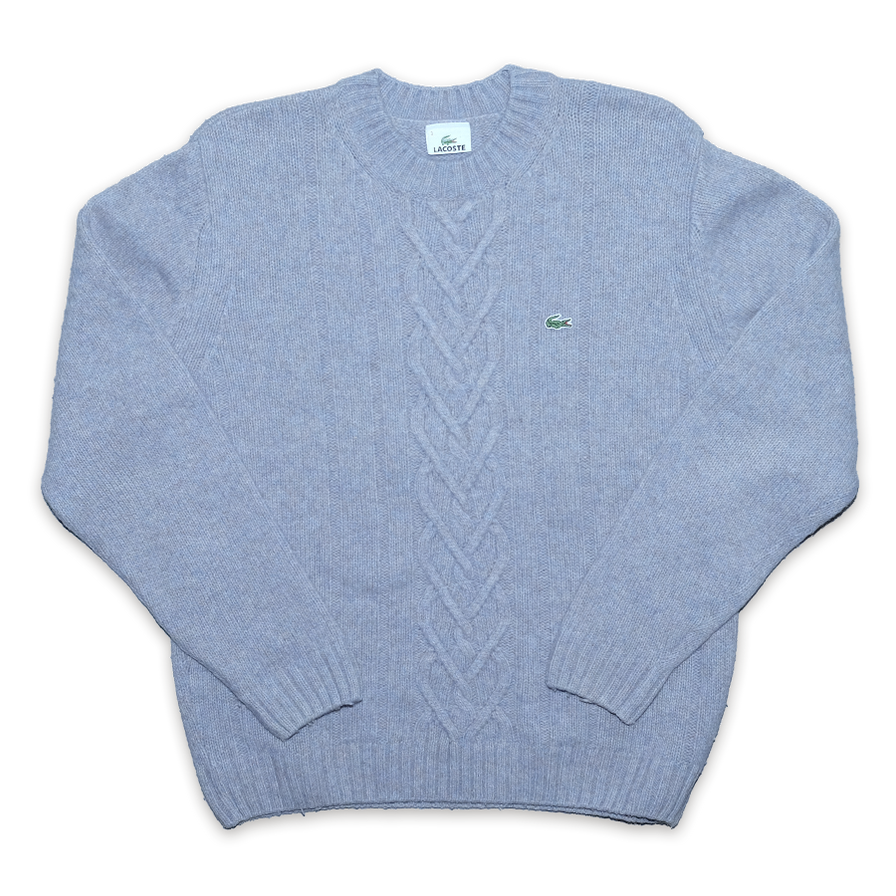 Vintage Lacoste Knit Sweatshirt Small - Double Double Vintage