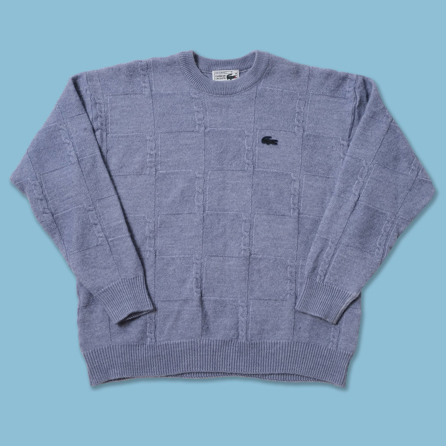 Vintage Lacoste Knit Sweater Medium