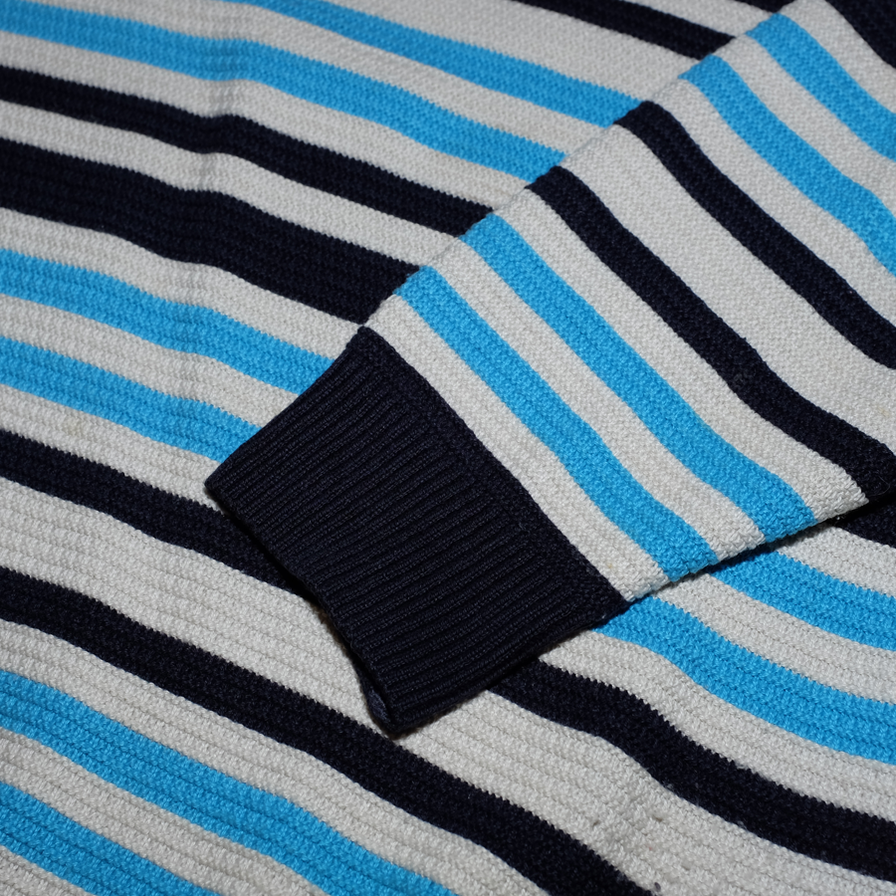 Vintage Lacoste Striped Sweatshirt Large - Double Double Vintage