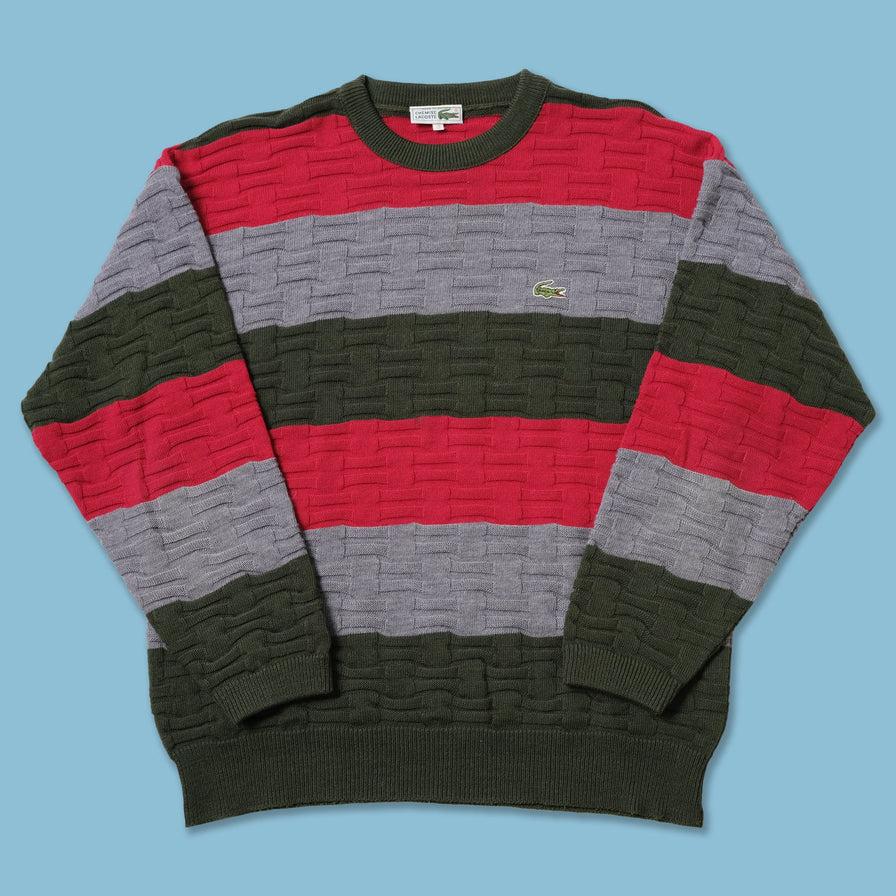 Vintage Lacoste Knit Sweater Medium / Large