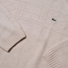 Vintage Lacoste Turtleneck Knit Sweater Medium / Large