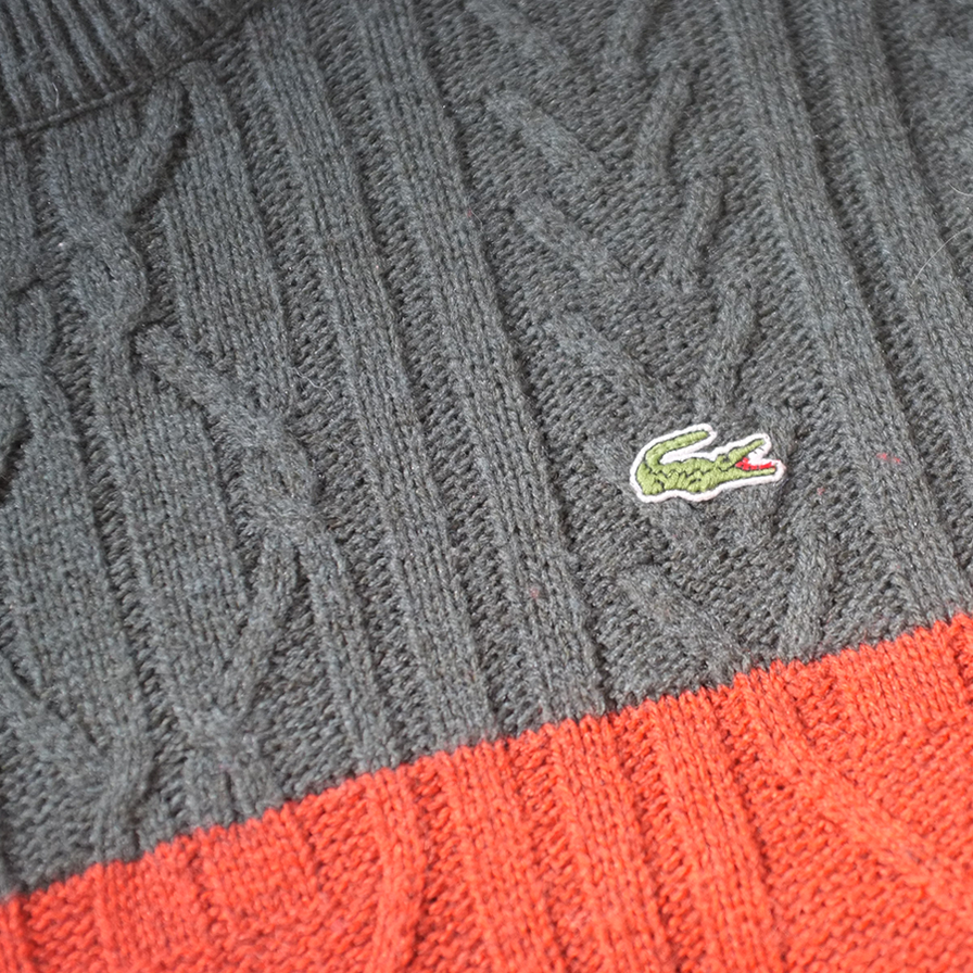 Lacoste Sport Knit Sweater Large - Double Double Vintage