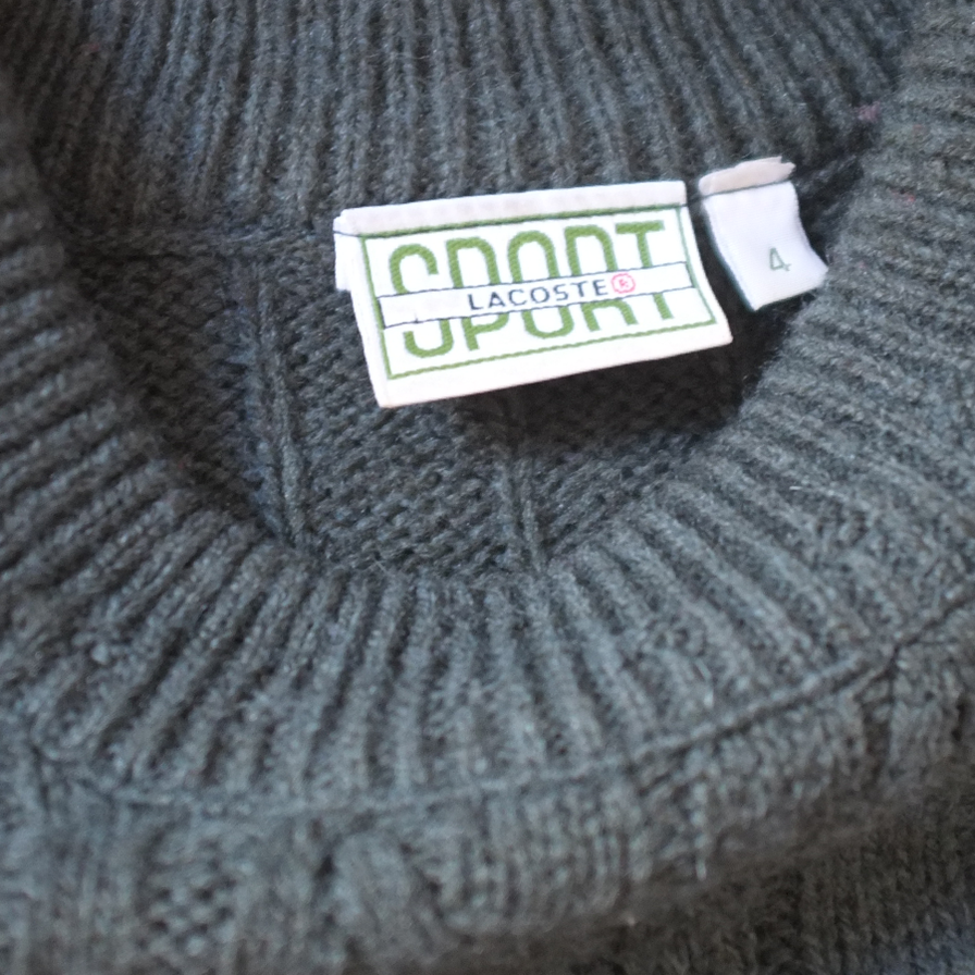 Lacoste Sport Knit Sweater Large - Double Double Vintage