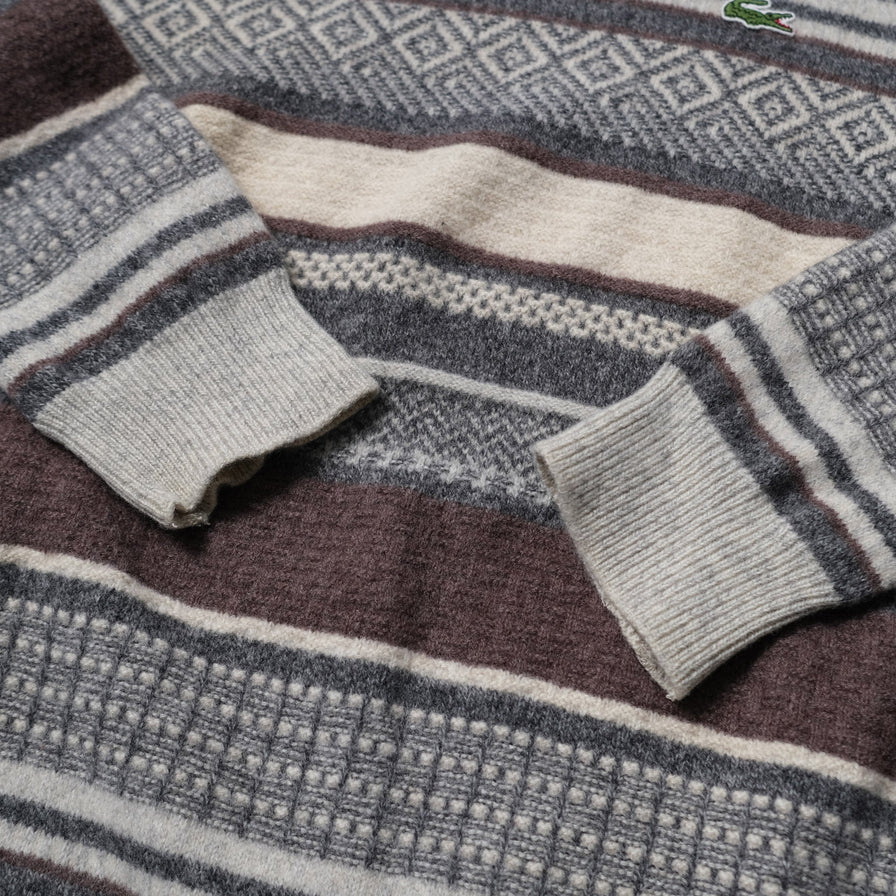 Vintage Lacoste Knit Sweater Medium