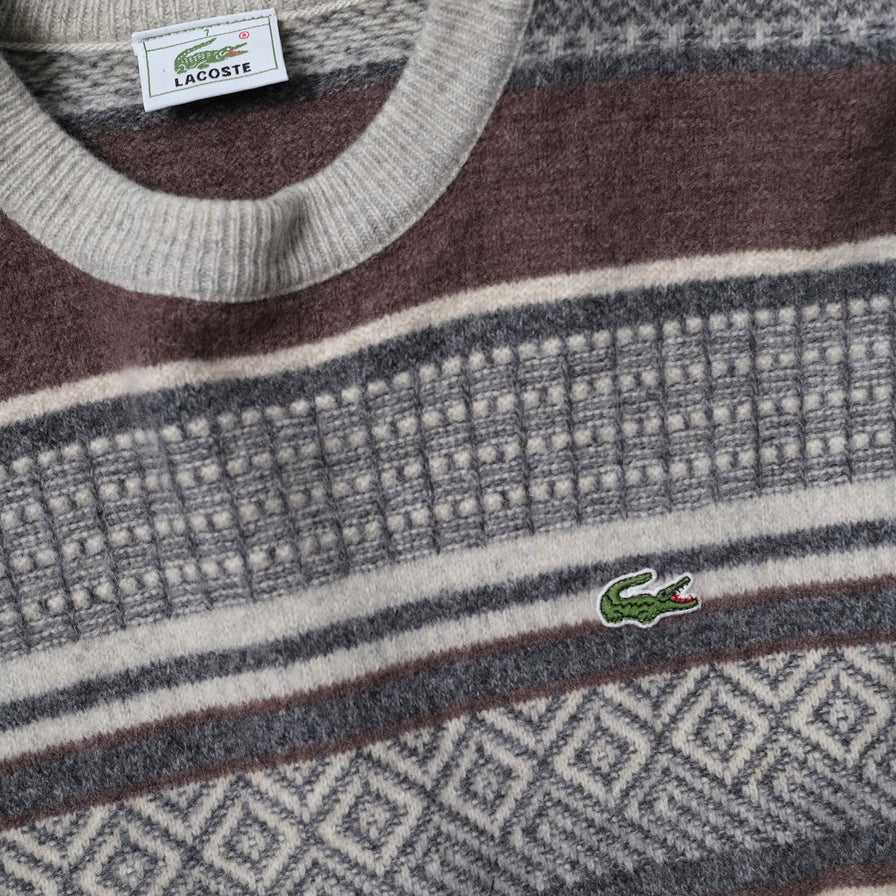 Vintage Lacoste Knit Sweater Medium