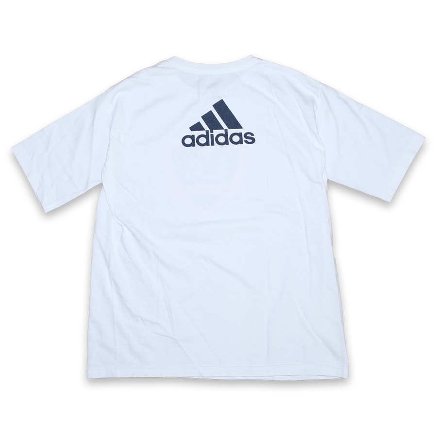 adidas LA Galaxy Logo T-Shirt Medium - Double Double Vintage