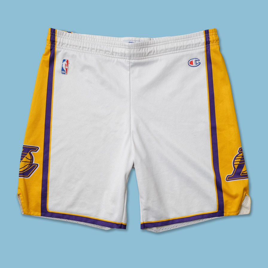 Vintage Champion Los Angeles Lakers Shorts Medium