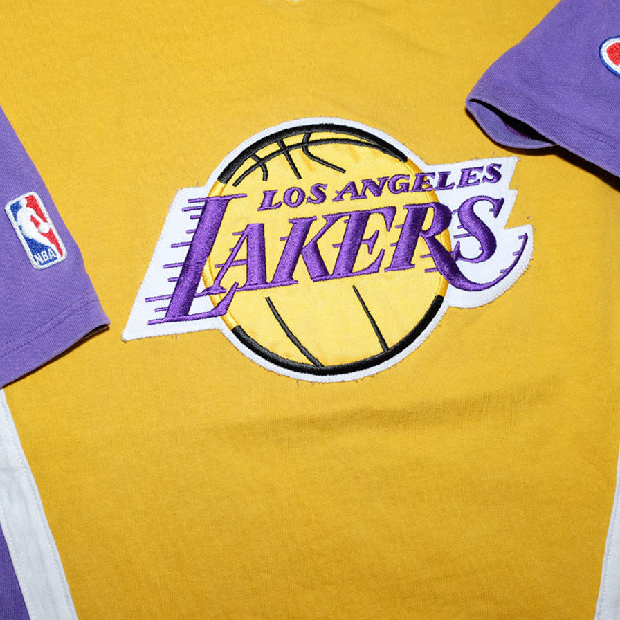 Vintage Champion LA Lakers Shooting Shirt Large / XLarge - Double Double Vintage