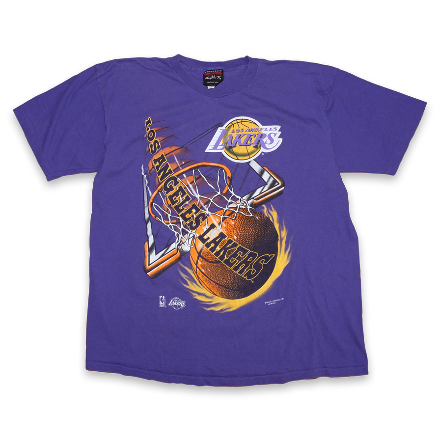 Vintage Los Angeles Lakers T-Shirt XLarge - Double Double Vintage