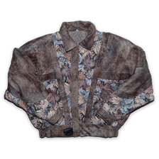 Vintage Leather Floral Jacket Medium / Large - Double Double Vintage