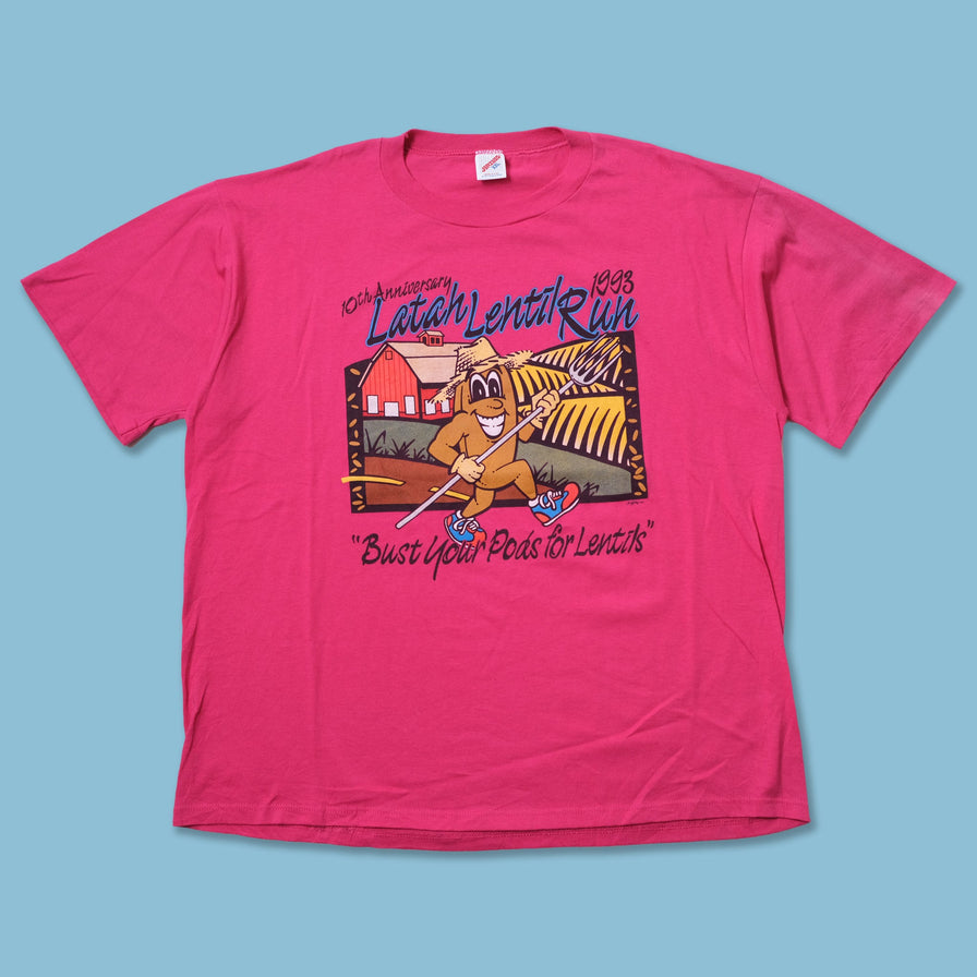 Vintage 1993 Lentil Run T-Shirt XLarge / XXL