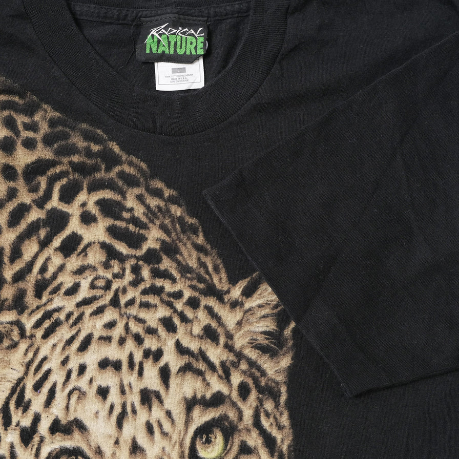Vintage Leopard T-Shirt Large