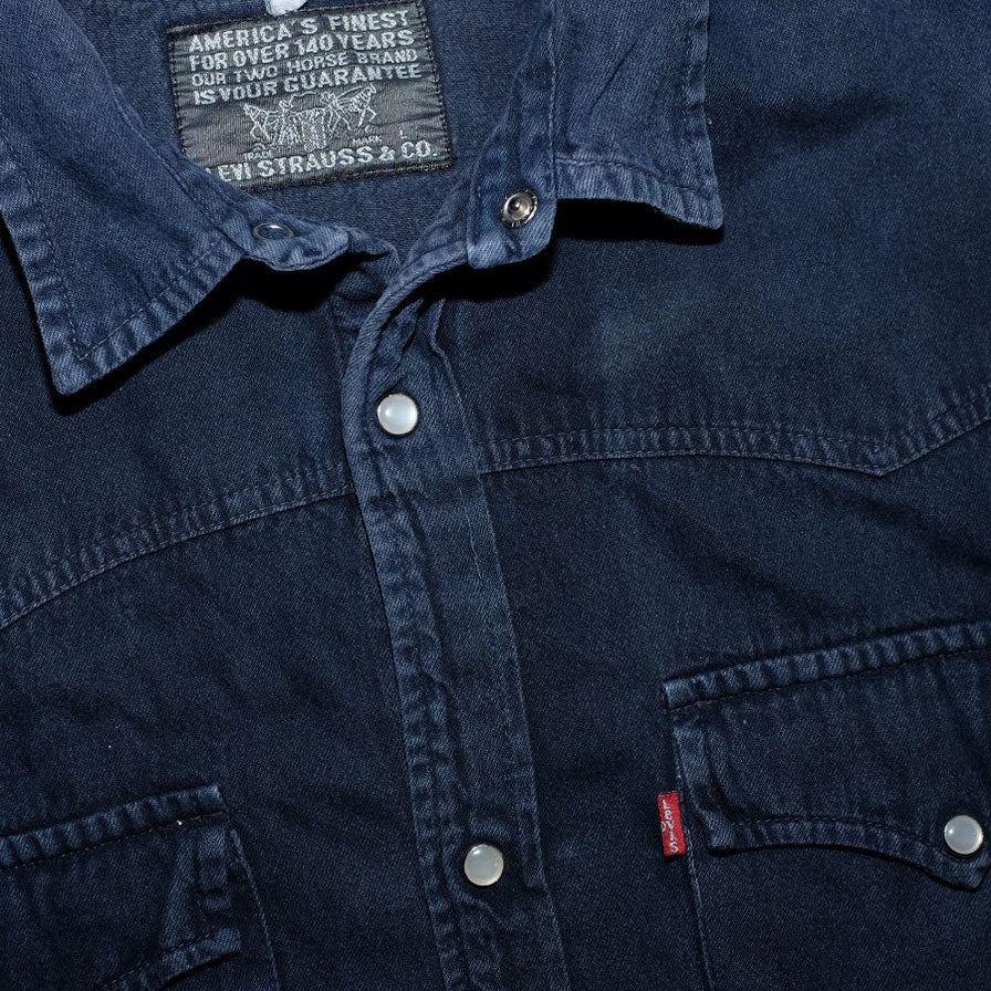 Vintage Levis Denim Shirt Large / XLarge - Double Double Vintage