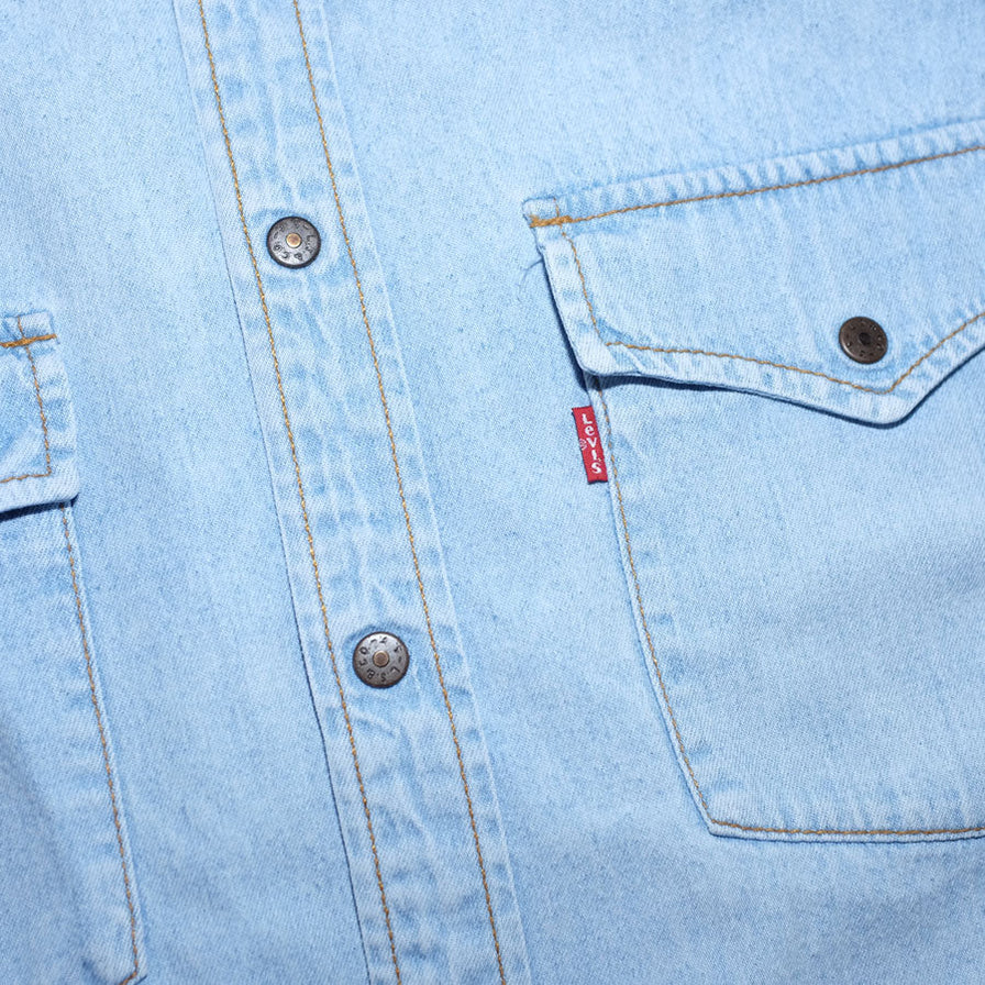 Vintage Levis Denim Shirt Large - Double Double Vintage