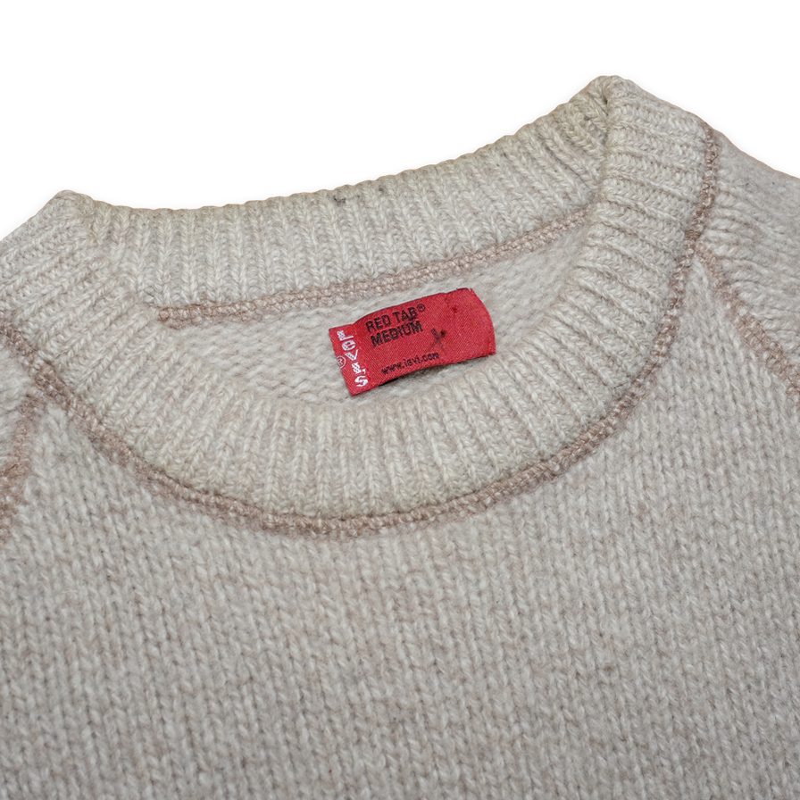 Vintage Levis Wool Sweatshirt Small - Double Double Vintage