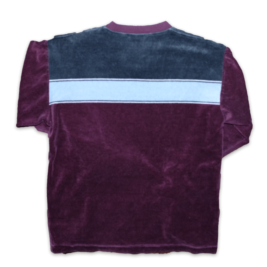 Levis Velour V-Neck Sweater Small - Double Double Vintage