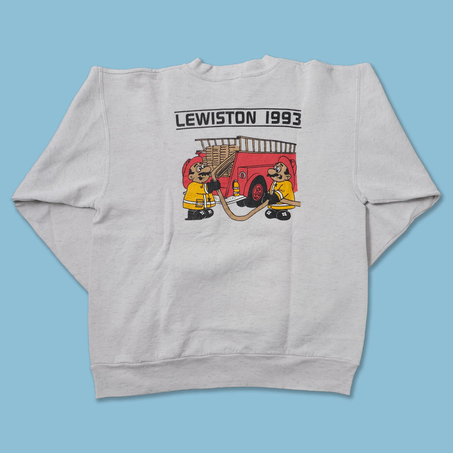 Vintage Idaho State Fire School Sweater Medium