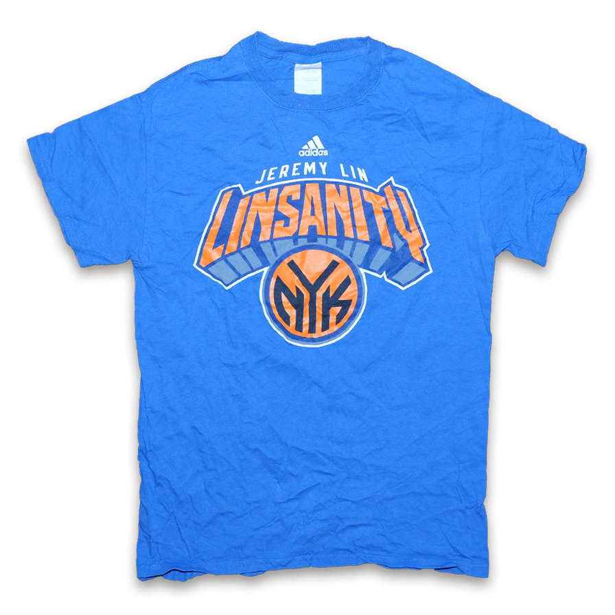 adidas New York Knicks Linsanity T-Shirt Small - Double Double Vintage