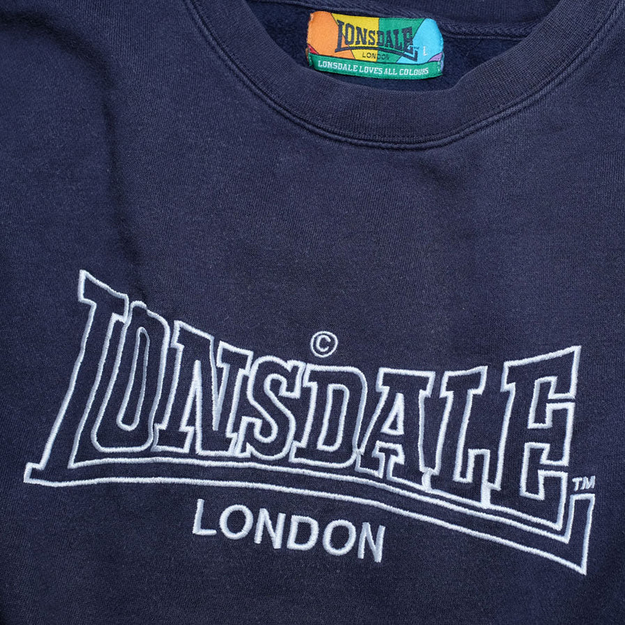 Vintage Lonsdale Sweater Medium - Double Double Vintage
