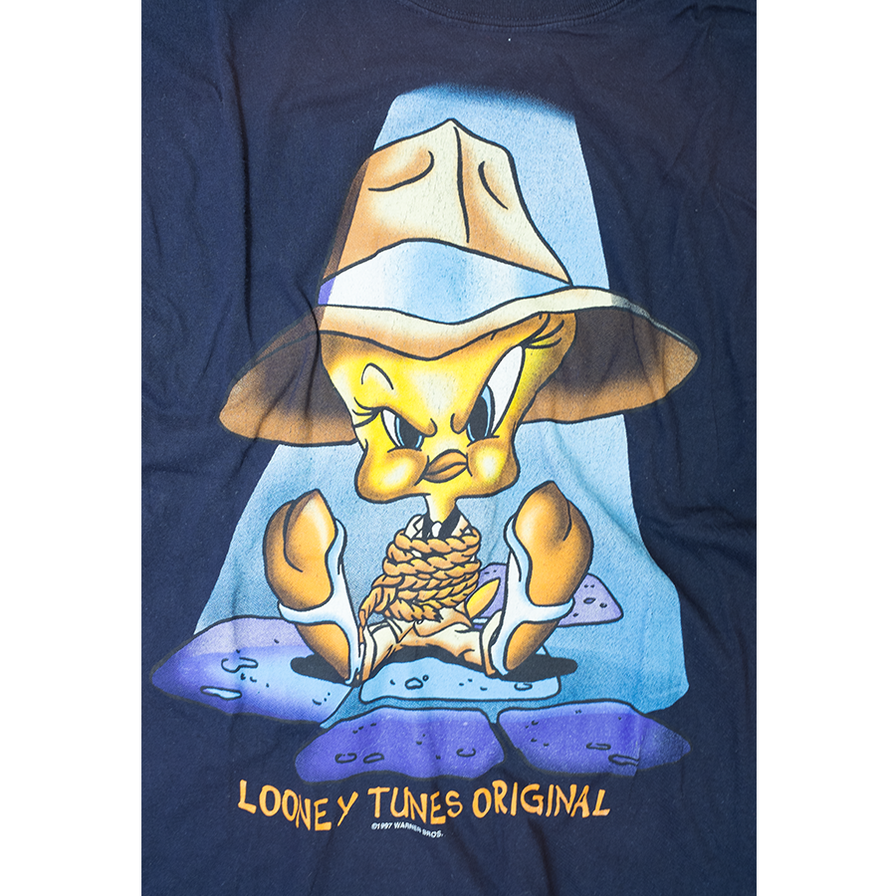 Looney Tunes Tweety T-Shirt XLarge - Double Double Vintage
