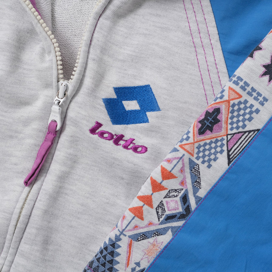 Vintage Lotto Boris Becker Sweat Jacket Large