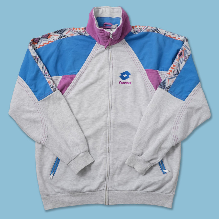 Vintage Lotto Boris Becker Sweat Jacket Large