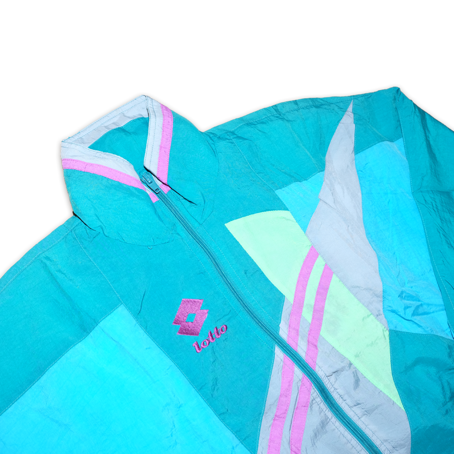 Vintage Lotto Trackjacket Large - Double Double Vintage