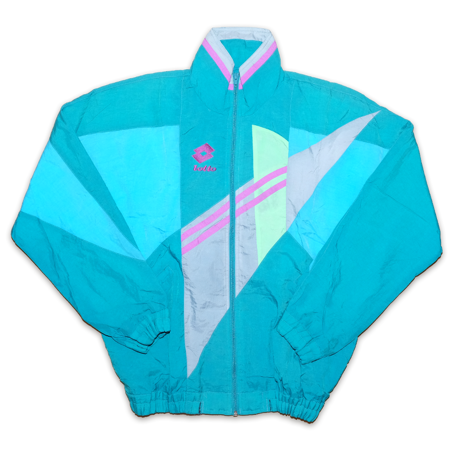 Vintage Lotto Trackjacket Large - Double Double Vintage