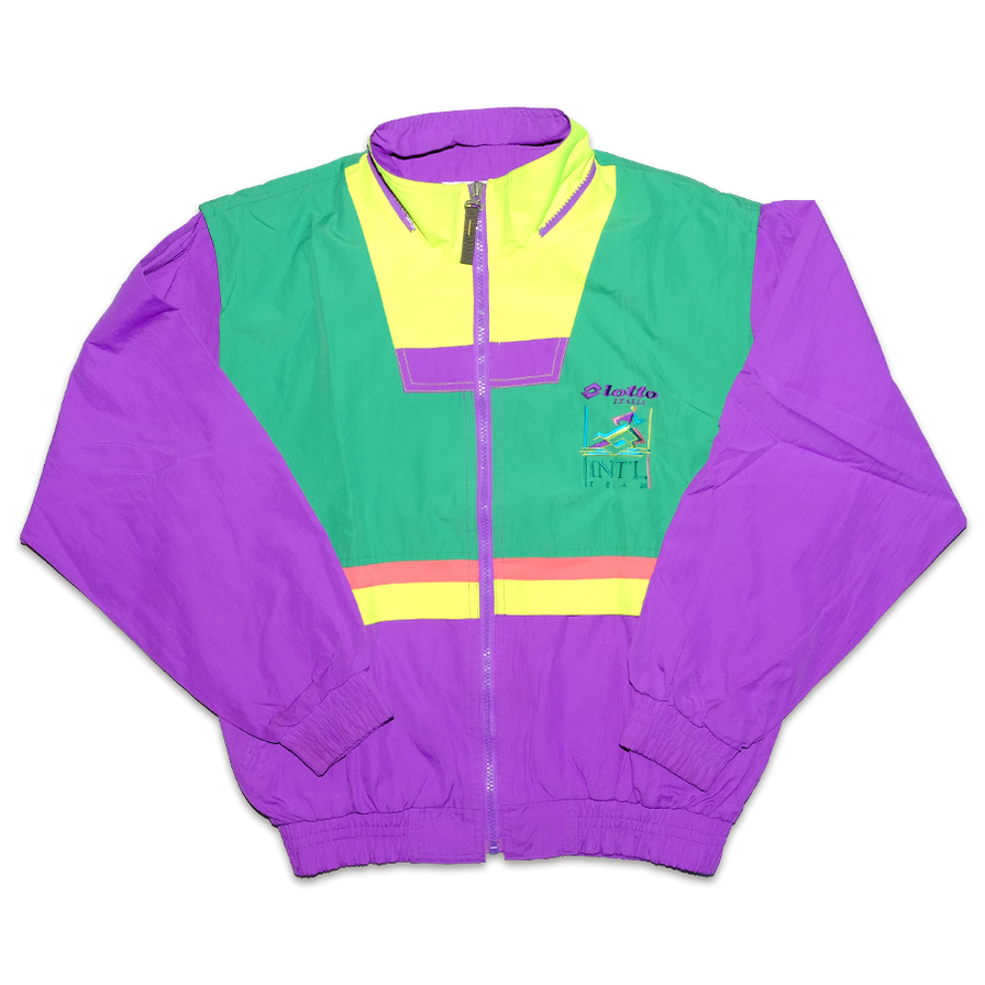 Vintage Lotto Trackjacket Small - Double Double Vintage