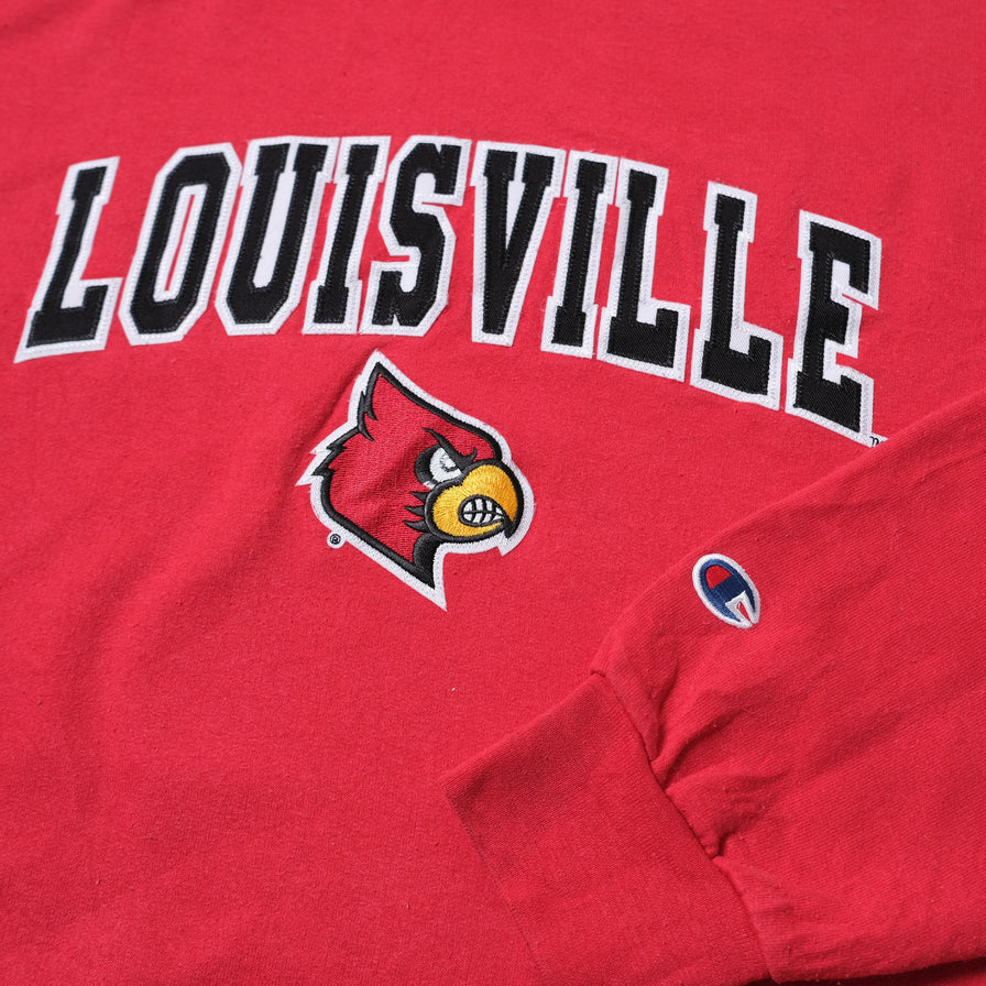 Vintage Champion Louisville Cardinals Sweater Large / XLarge