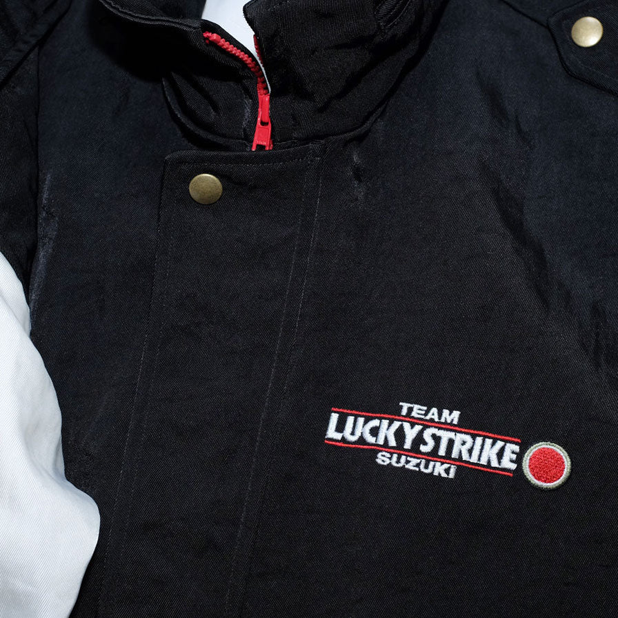Vintage Lucky Strike Suzuki Jacket Large - Double Double Vintage