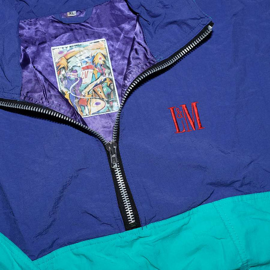 Vintage L&M Q-Zip Windbreaker XLarge