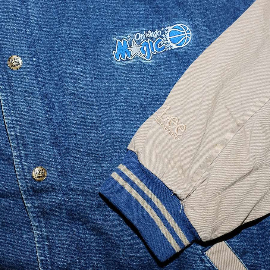 Vintage Orlando Magic Denim College Jacket XXL