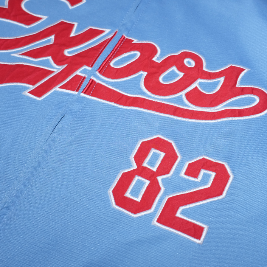 Majestic Montreal expos Baseball Jacket Large - Double Double Vintage