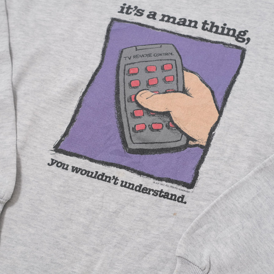 Vintage 1992 It's a man thing Sweater Large