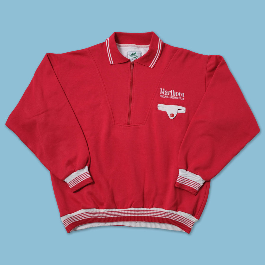 Vintage Marlboro Q-Zip Sweater Large