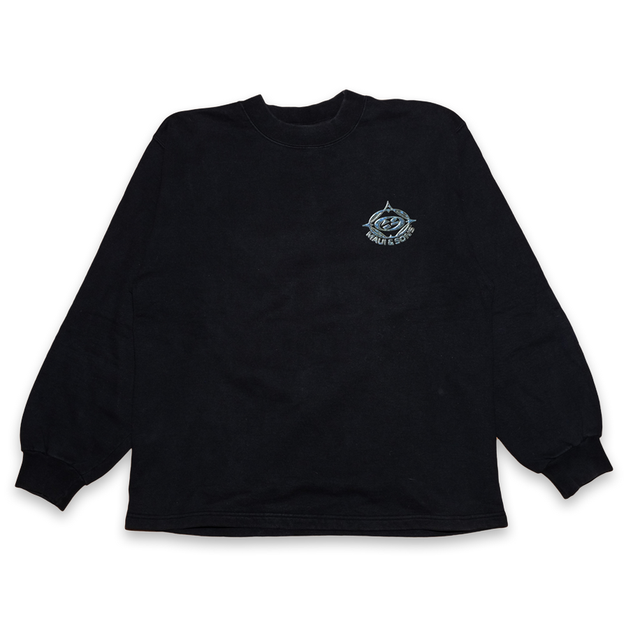 Vintage Surf Crewneck Sweater Medium - Double Double Vintage